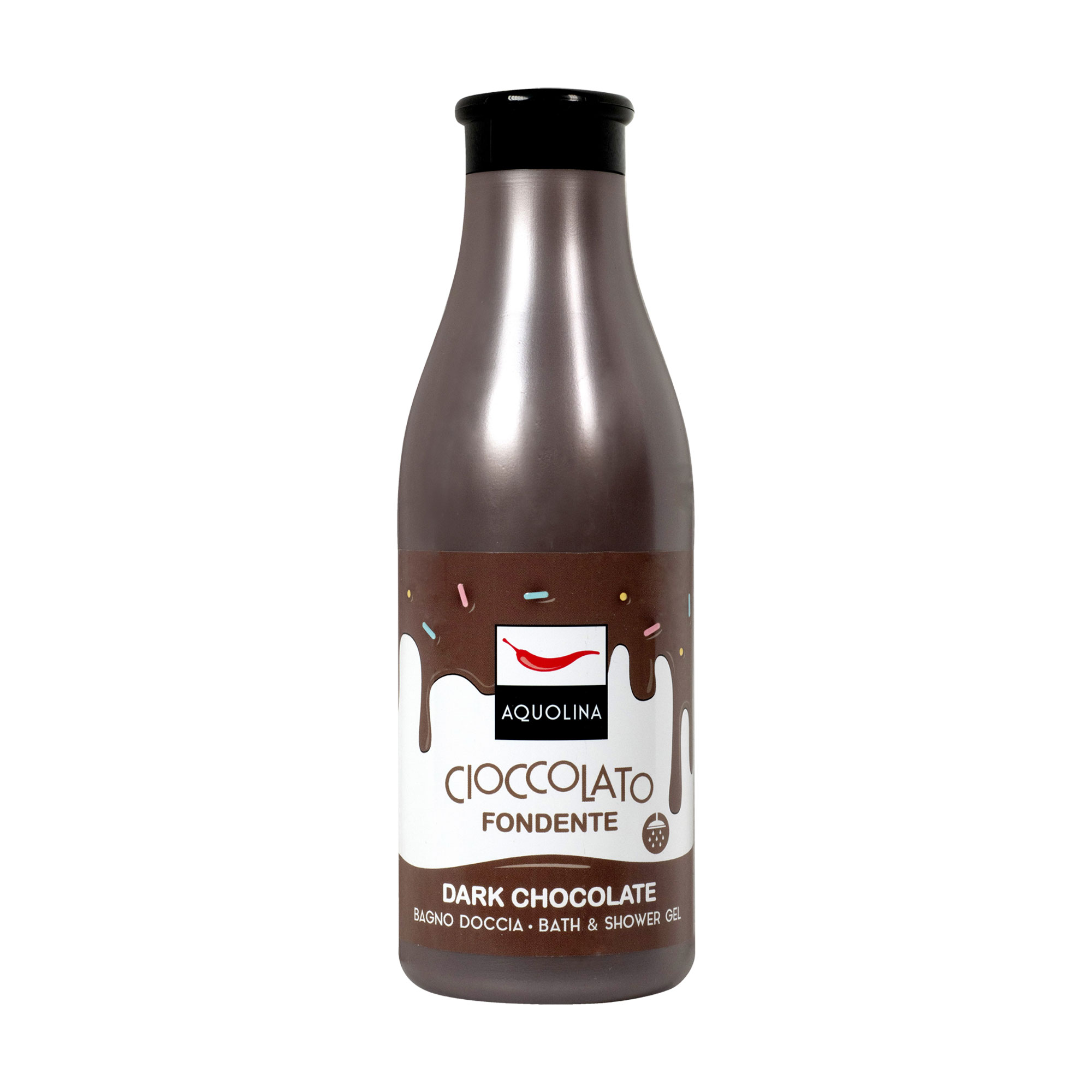 Гель для ванни та душу Aquolina Dark Chocolate Bath &amp; Shower Gel, 500 мл